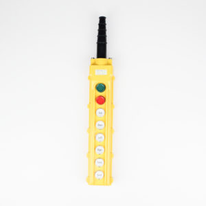 Botonera para grua 6 botones y ON/OFF marca CHINT
