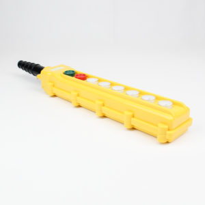 Botonera para grua 6 botones y ON/OFF marca CHINT