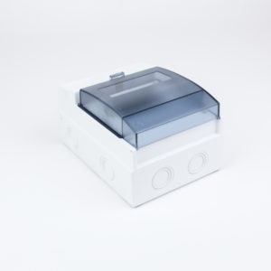 Caja de distribucion intemperie para 5 modulos marca CHINT