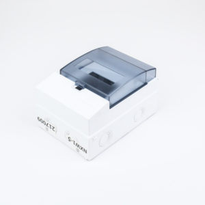 Caja de distribucion intemperie para 5 modulos marca CHINT
