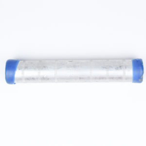 Conector tubular aluminio con tope de cable marca BURNDY