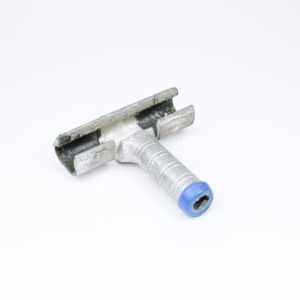 Conector tipo T de compresion de aluminio marca BURNDY