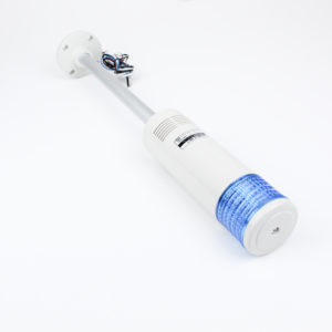 Columna de 1 color con zumbador, fijo o intermitente 120vca