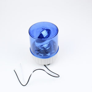 Torreta para pivote giratoria azul 120 volts