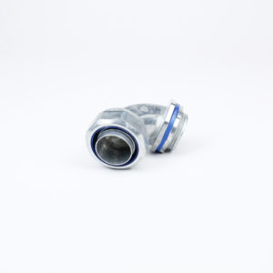 Conector curvo liquid tight