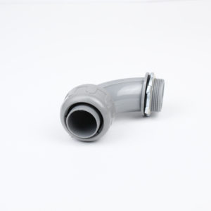 Conector curvo para tubo liquid tight no metalico
