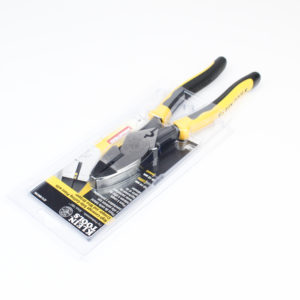Pinza electricista corte lateral, ponchadora y pelacables 9″ KLEIN TOOLS