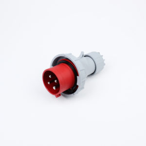 Clavija macho 3 fases 4 polos 32 amperes 415 volts
