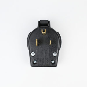 Clavija angulo universal de pvc 2P3H 50amperes 250volts nema 5-30P