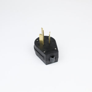 Clavija angulo universal de pvc 3 Polos 3 Hilos 125/250VCA