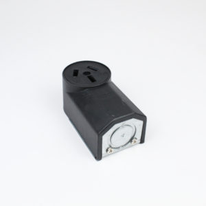 Receptaculo angulado sencillo 50 Amperes 250 Volts NEMA 10-50