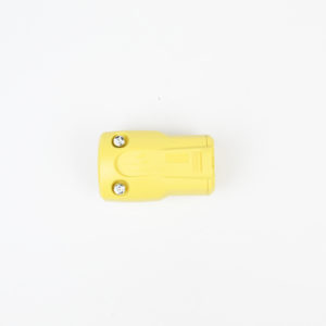 Conector 15 amperes 250 volt 2 polos 3 hilos quickgrip amarillo