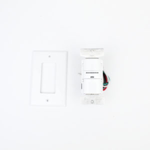 Sensor de movimiento con dimmer blanco