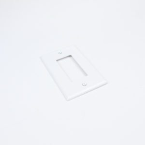 Tapa 2X4″ blanca para contacto tipo cuadrado