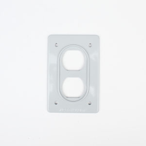 Tapa 2×4″ para contacto doble