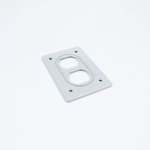 Tapa 2×4″ para contacto doble