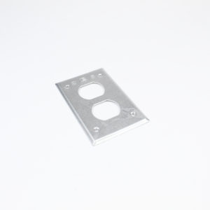 Tapa 2×4″ para tomacorriente doble