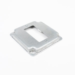 Tapa 4″ adaptador para un receptaculo doble de 2×4″