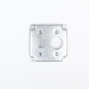 Tapa 4″ para un switch de palanca sencilla y toma de 35mm