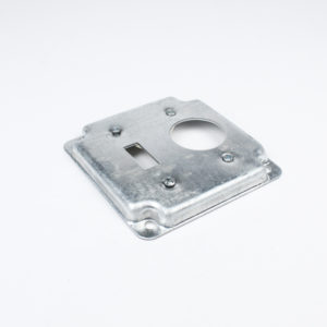Tapa 4″ para un switch de palanca sencilla y toma de 35mm