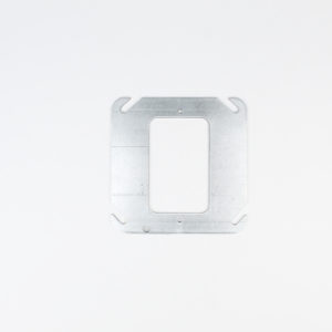 Tapa 4″ adaptador plano a 2×4″