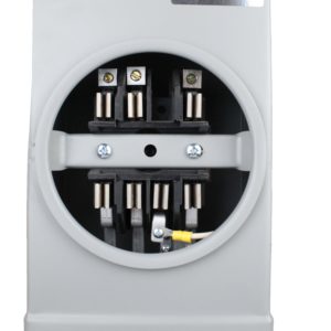 Base de medicion 7 terminales 100 amperes c/interruptor